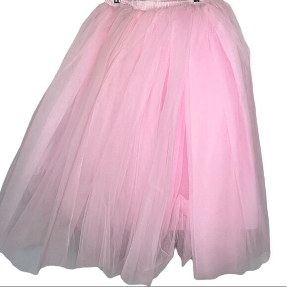 Pink Long Tutu Skirt - Picture 5 of 5